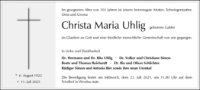 eine Anzeige