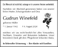 eine Anzeige