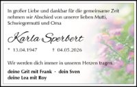 eine Anzeige