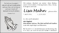eine Anzeige