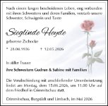 eine Anzeige