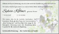 eine Anzeige